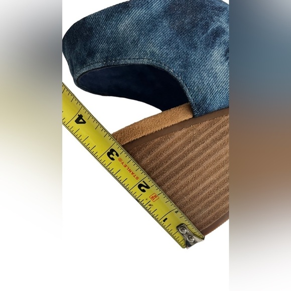 Toms Eliana Navy Cutout Block Heel Sandal - Picture 10 of 11